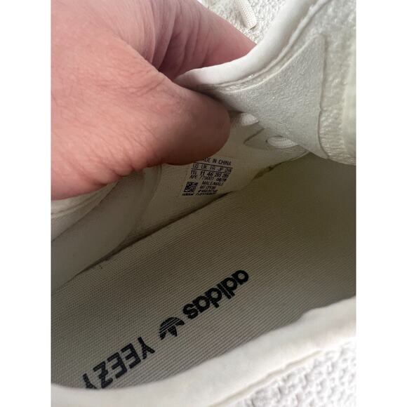Adidas Yeezy Boost 350 V2 Low Cream White / Triple White Size 11.5 CP9366 w/ Box main image 15